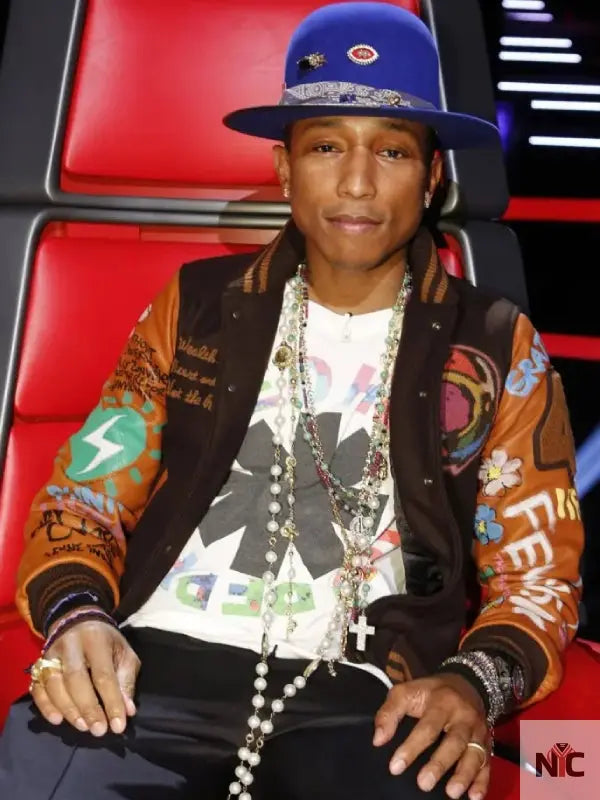 Pharrell Williams Billionaire Boys Club Letterman Jacket