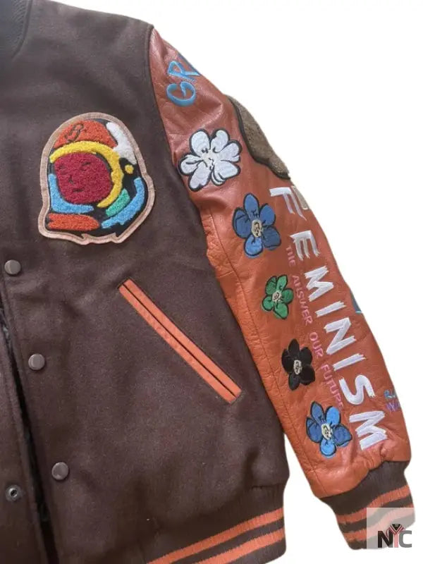 Pharrell Williams Billionaire Boys Club Letterman Jacket