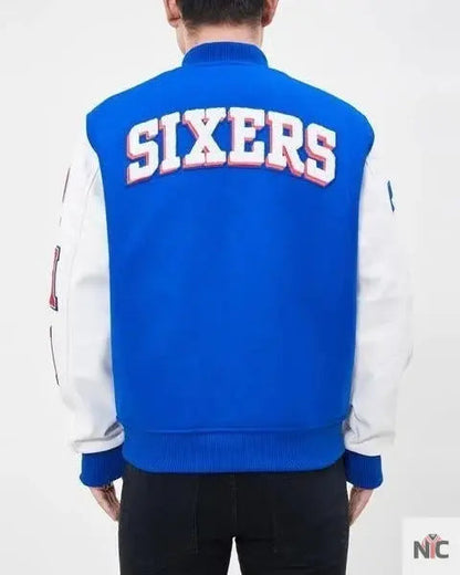 Philadelphia 76ers Classic Wool Varsity Jacket