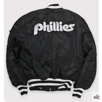 Philadelphia Phillies MA-1 Bomber Jacket