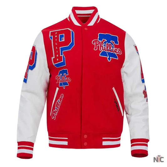 Philadelphia Phillies Mashup Varsity Jacket