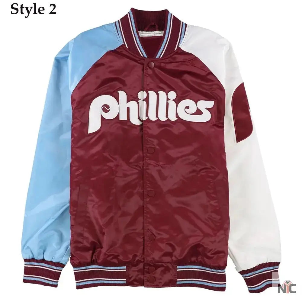 Philadelphia Phillies Satin Jacket