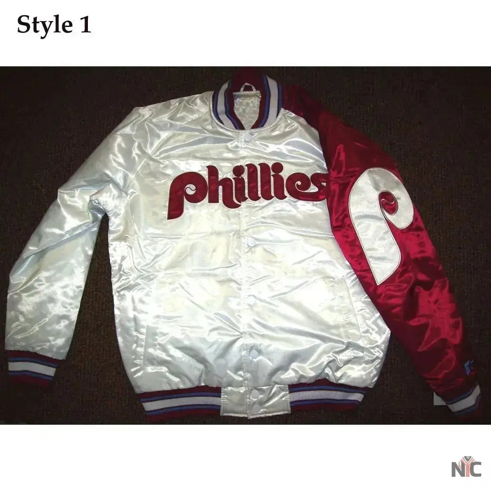 Philadelphia Phillies Satin Jacket