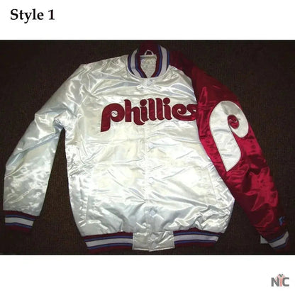 Philadelphia Phillies Satin Jacket