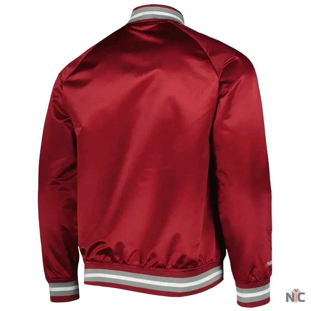 Philadelphia Phillies Satin Raglan Full-Snap Jacket