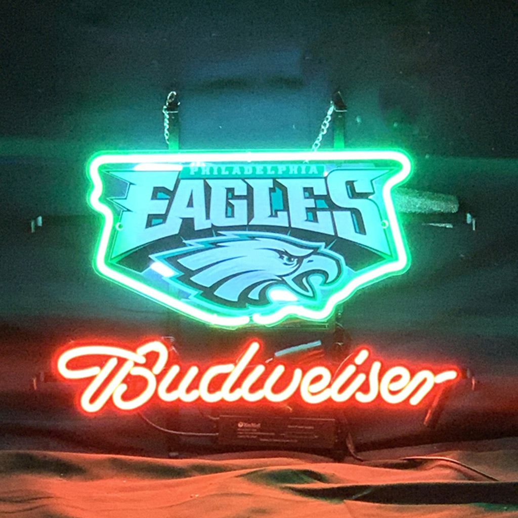 Philadelphia Eagles Budweiser Neon Signs