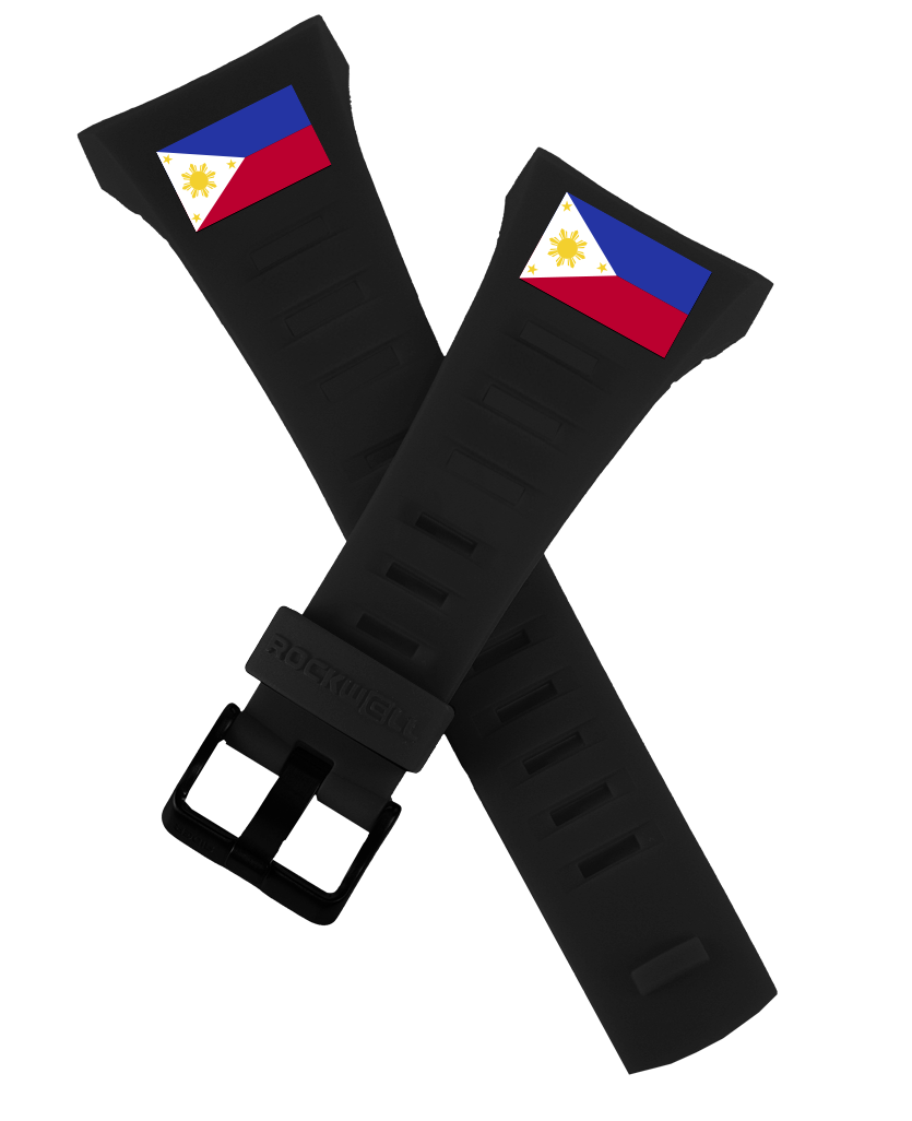 Coliseum Fit™ Flags of The World Edition N-Z (Phantom Black) Watch