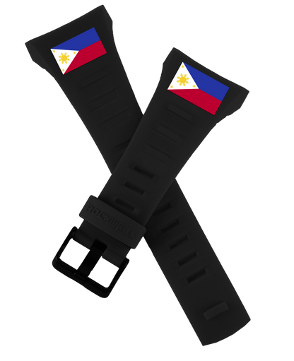 Coliseum Fit™ Flags of The World Edition A-M (Phantom Black) Watch
