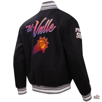 Phoenix Suns 2024 City Edition Full-Zip Varsity Jacket