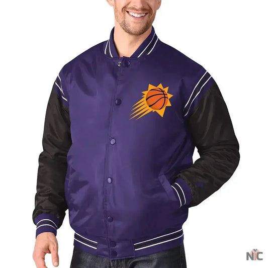 Phoenix Suns The Enforcer Varsity Satin Jacket