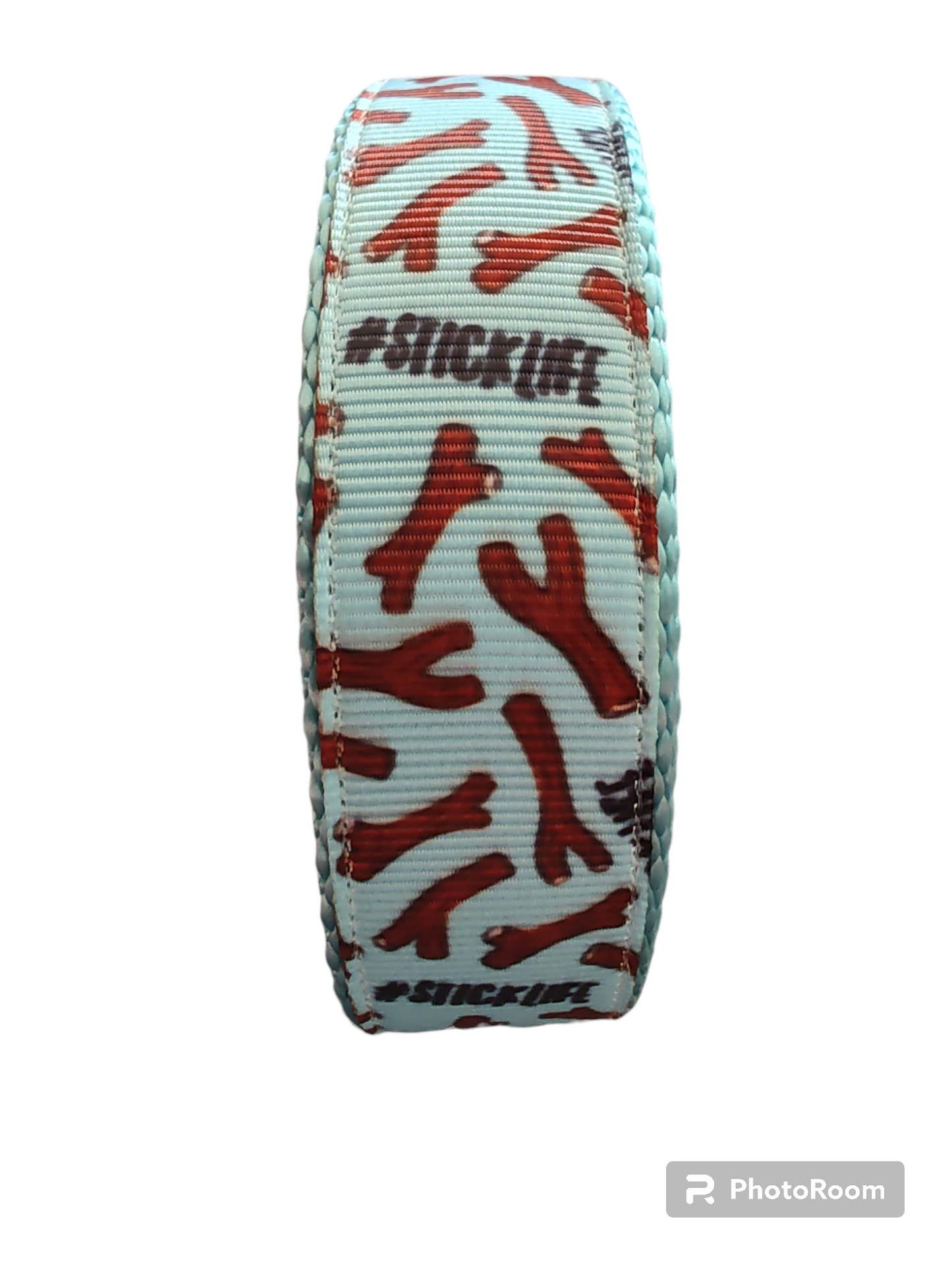 # Stick Life Light Blue Nylon Dog Collar MD, LG, XL, Leash, Martingale