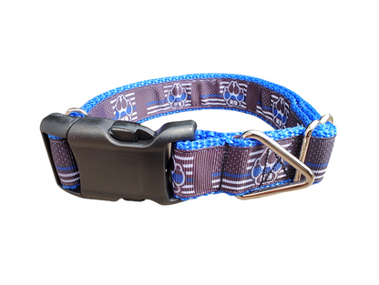 K9 Police Dog Flag Nylon Dog Collar - Triathlete Store