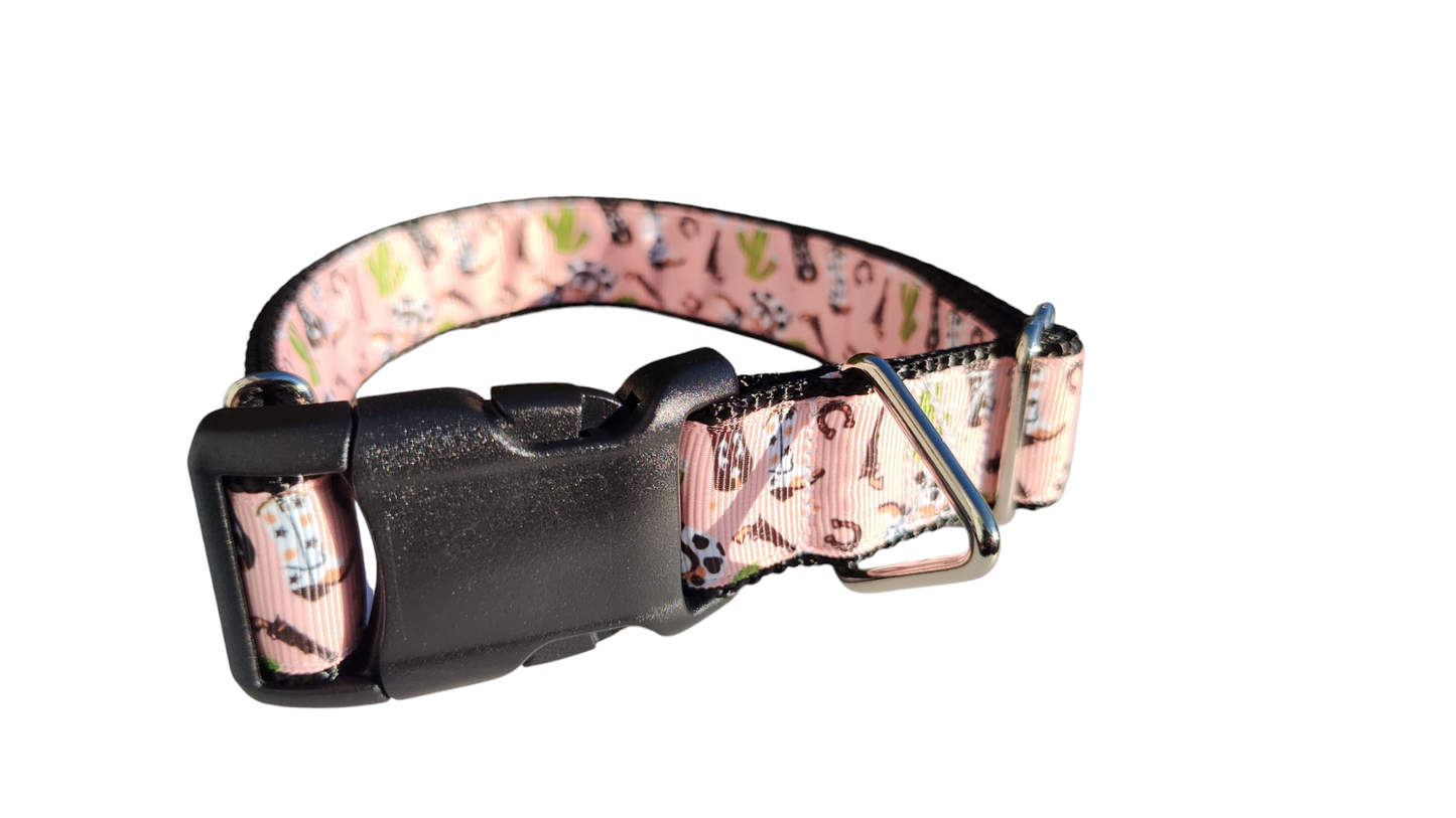 Cowboy Western Wear Nylon Dog Collar