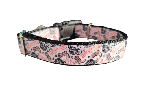 Howdy Western Nylon Dog Collar
