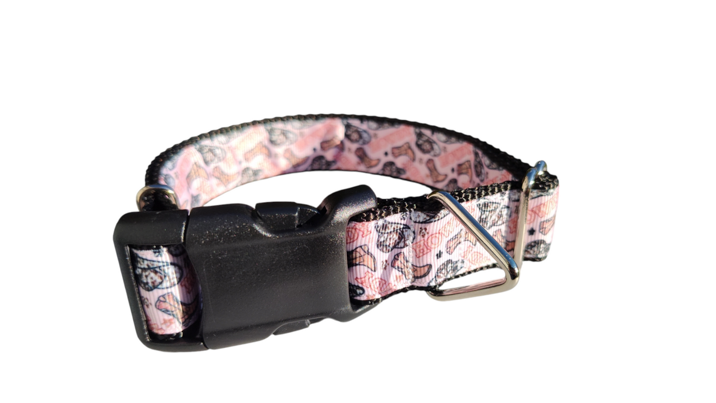 Howdy Western Nylon Dog Collar