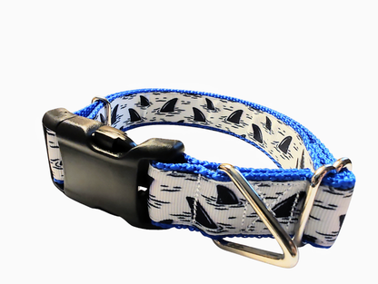 Shark Fin Nylon Dog Collar