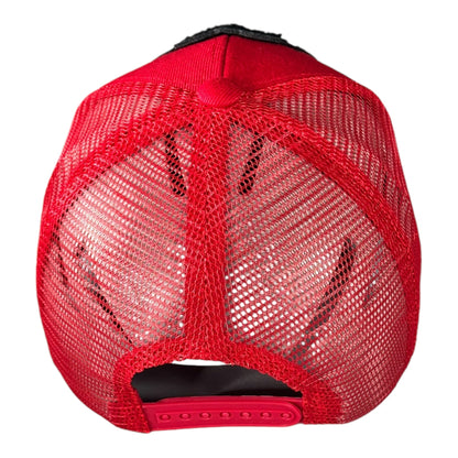 Big Virgo Energy Trucker Hat Red Multi Adjustable Style