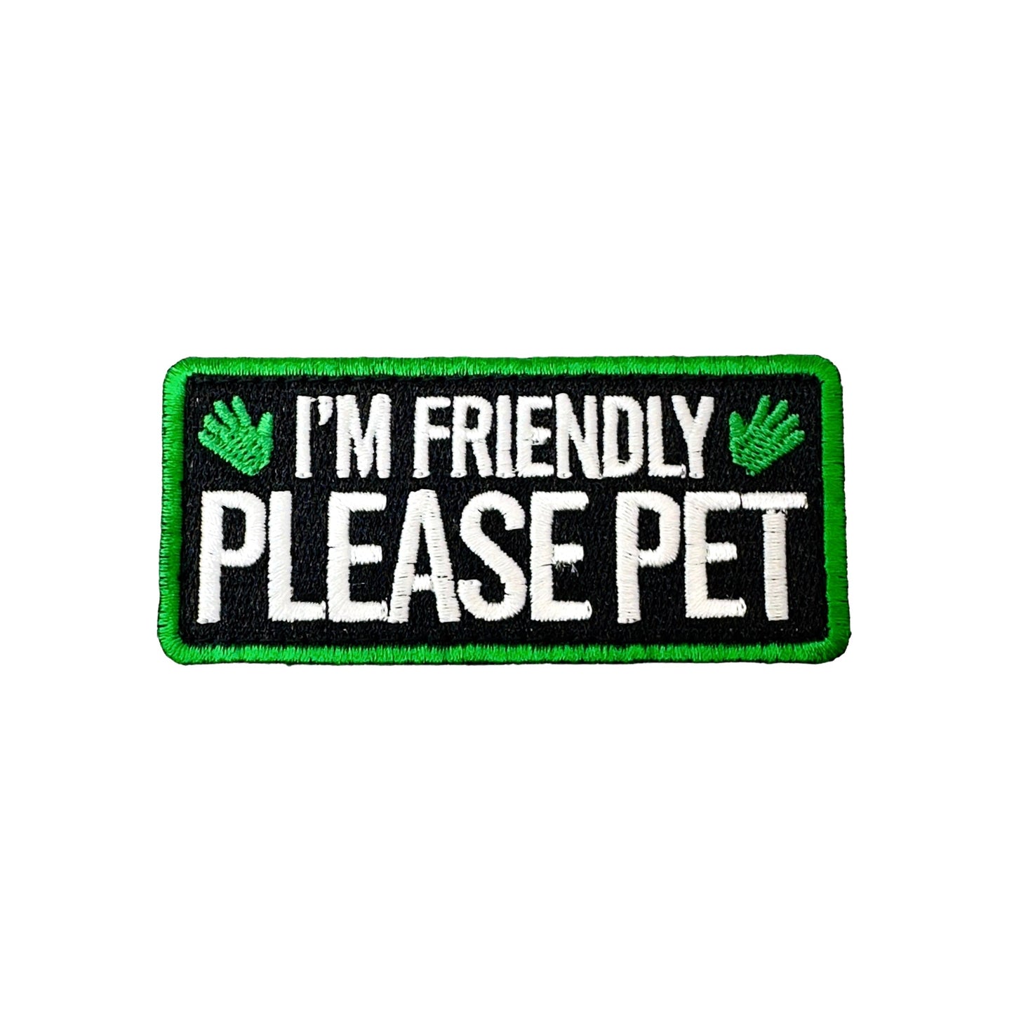I'm Friendly Please Pet Morale Patch