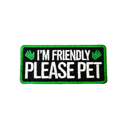 I'm Friendly Please Pet Morale Patch