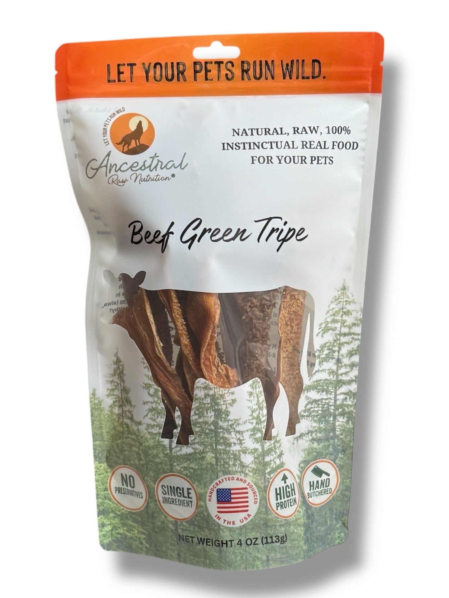 Dehydrated Beef Green Tripe