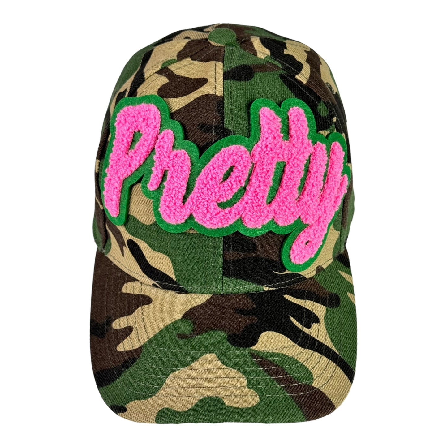Pretty Baseball Cap (Camouflage) - Stylish Adjustable Hat