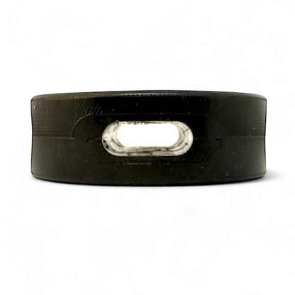 Hockey Puck Bully Stick Holder - Durable Rubber Treat Holder & Chew Toy USA