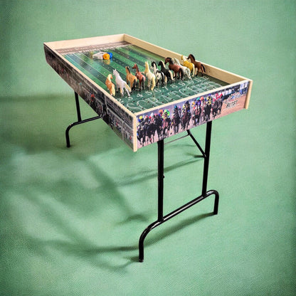 Jumbo Horse Game Turf Theme with Printed Rails