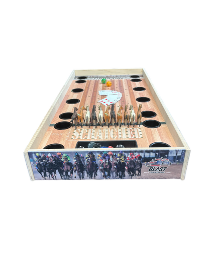 Jumbo Horse Game W/ Drink Holders & Chip Pot