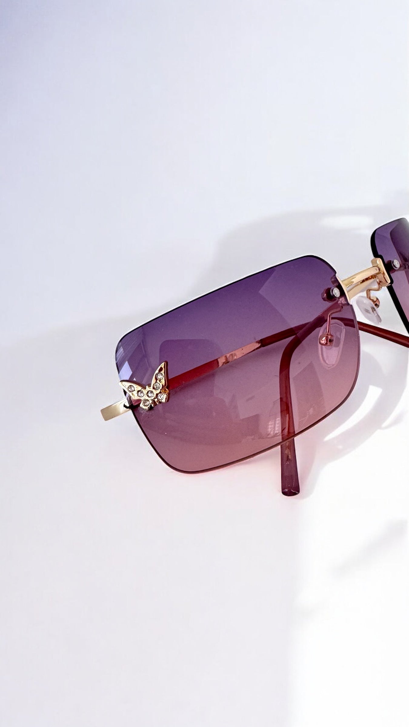 Papillon Purple Sunglasses - Triathlete Store