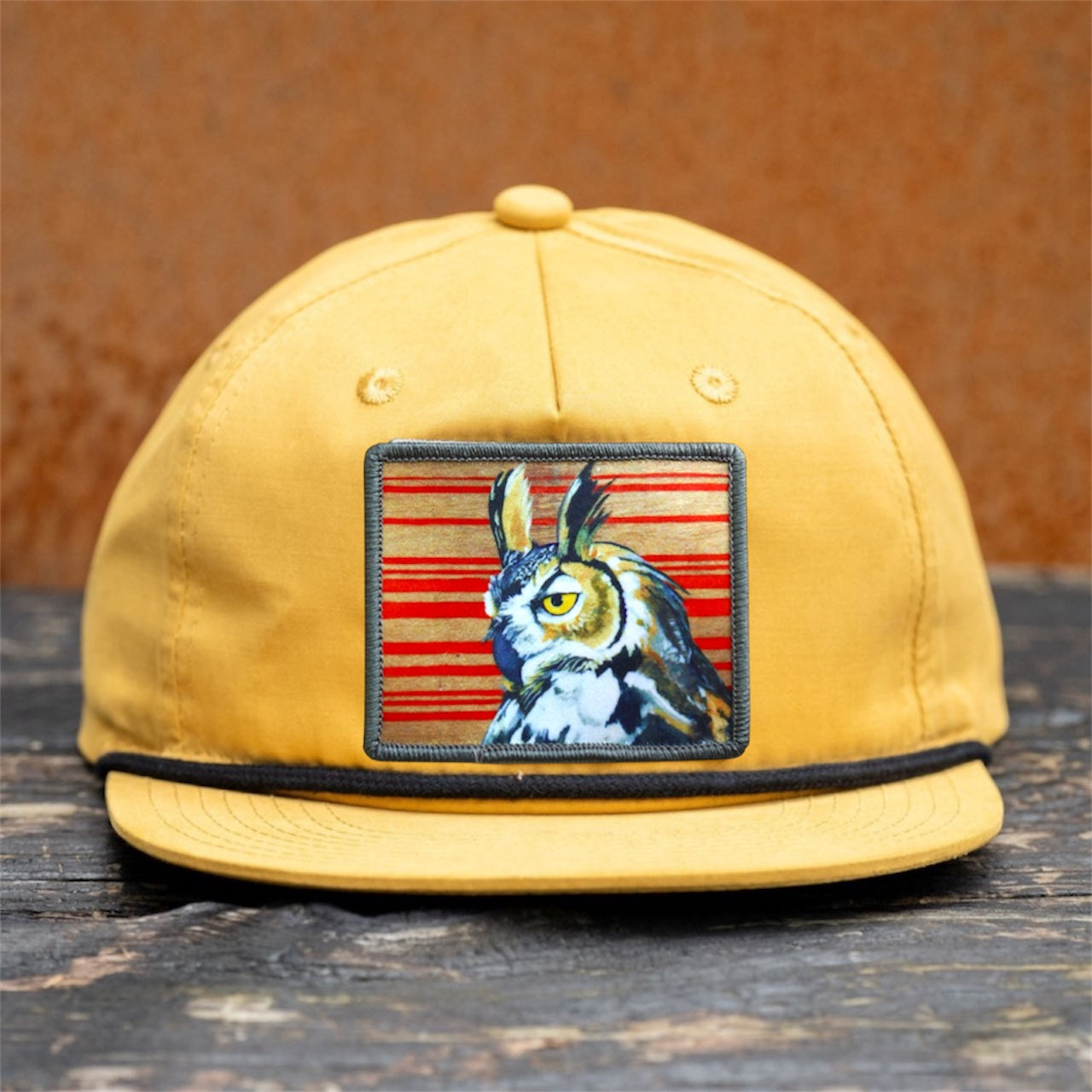 Biscuit/Black Rope Cap