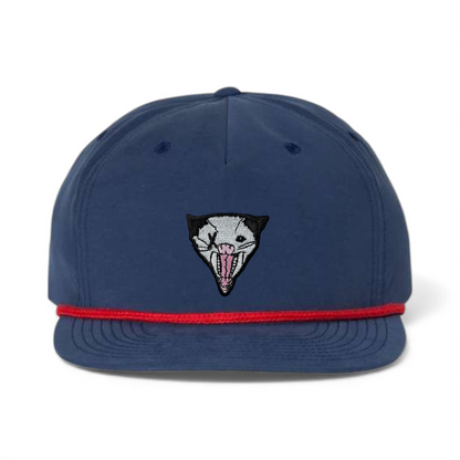 Navy/ Red Rope Cap