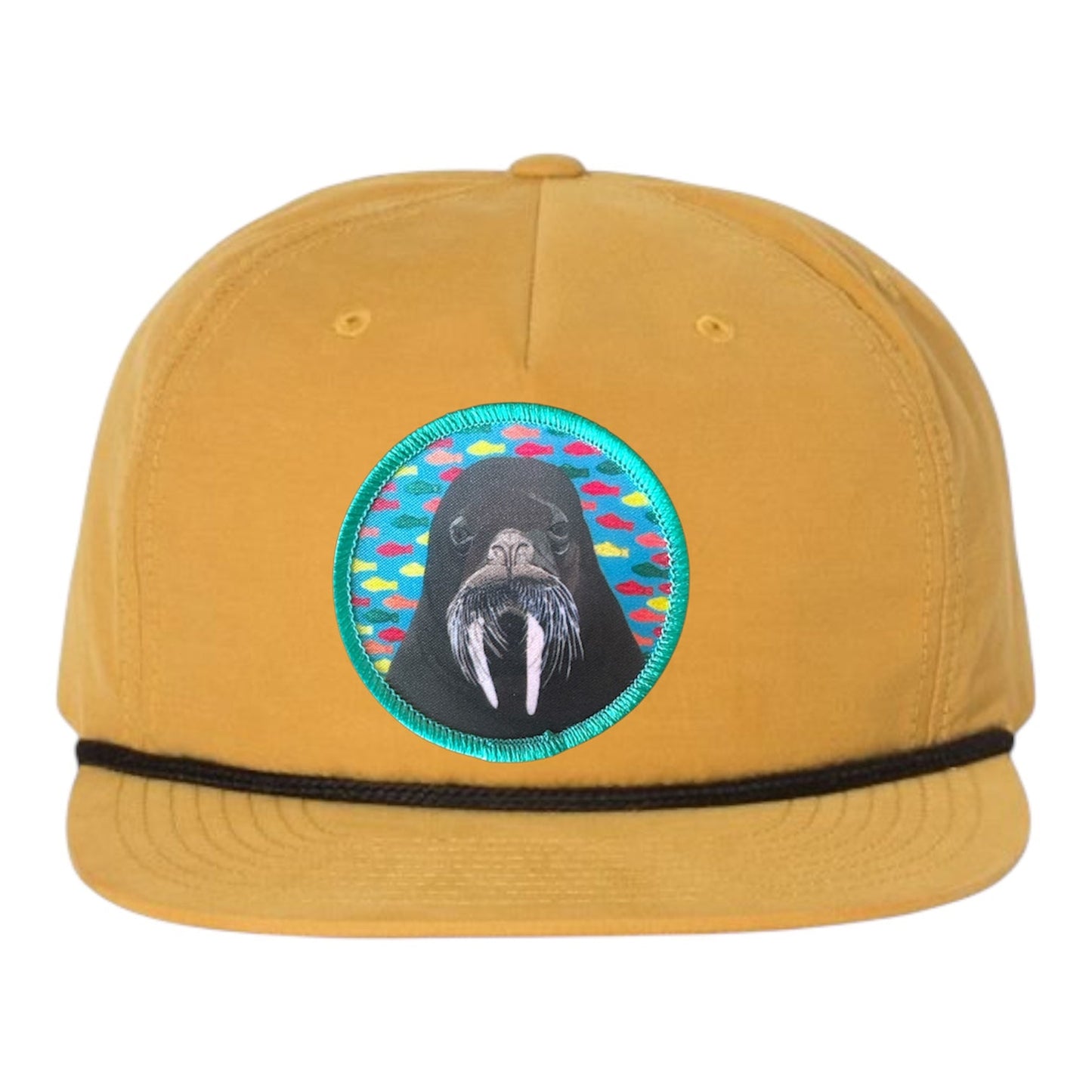 Biscuit/Black Rope Cap