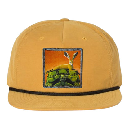 Biscuit/Black Rope Cap