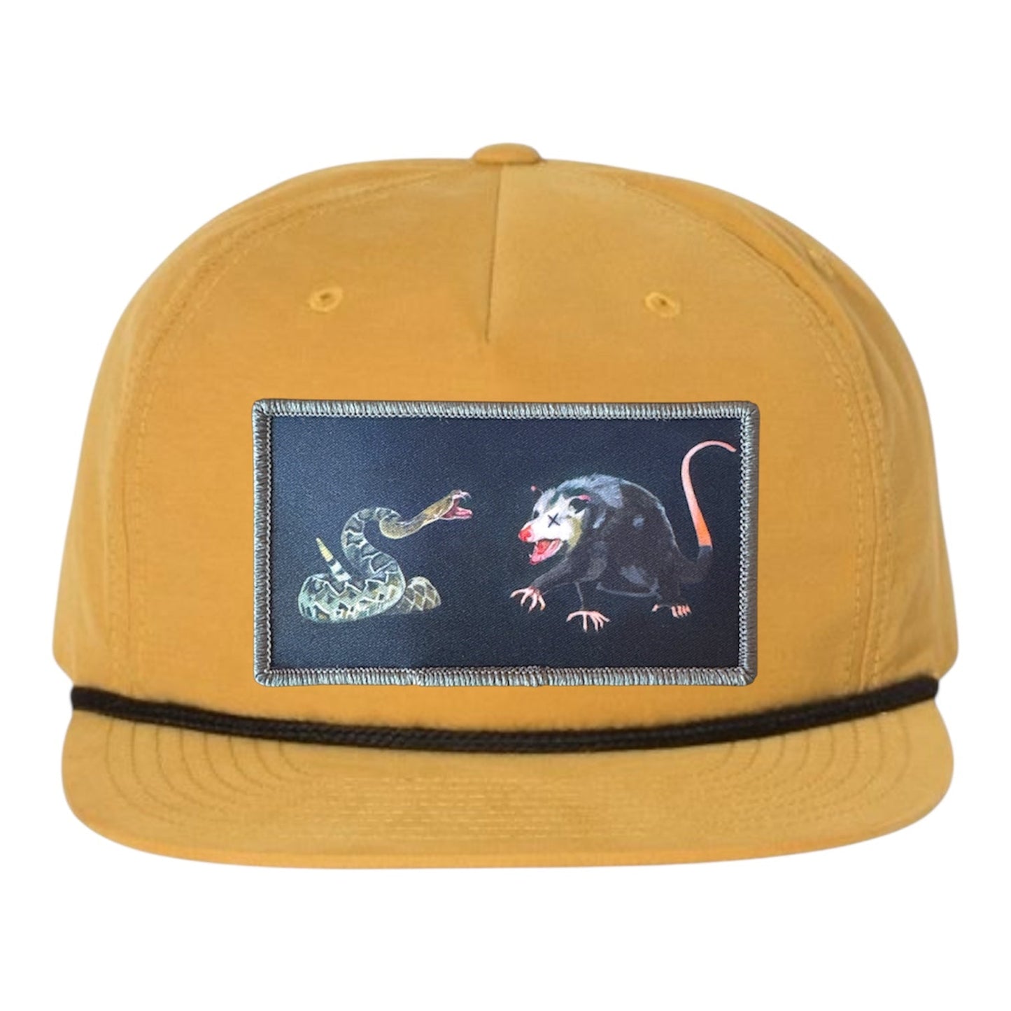 Biscuit/Black Rope Cap