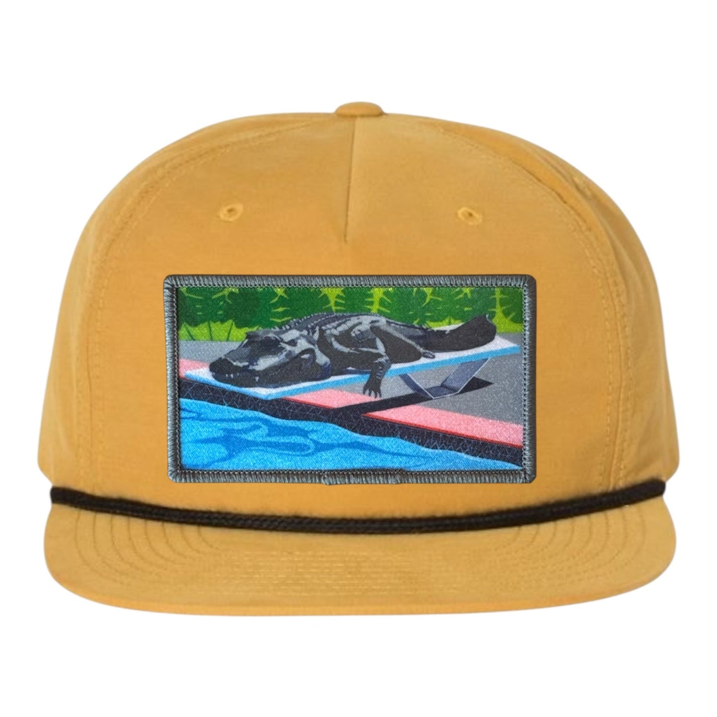 Biscuit/Black Rope Cap