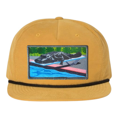 Biscuit/Black Rope Cap
