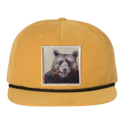 Biscuit/Black Rope Cap