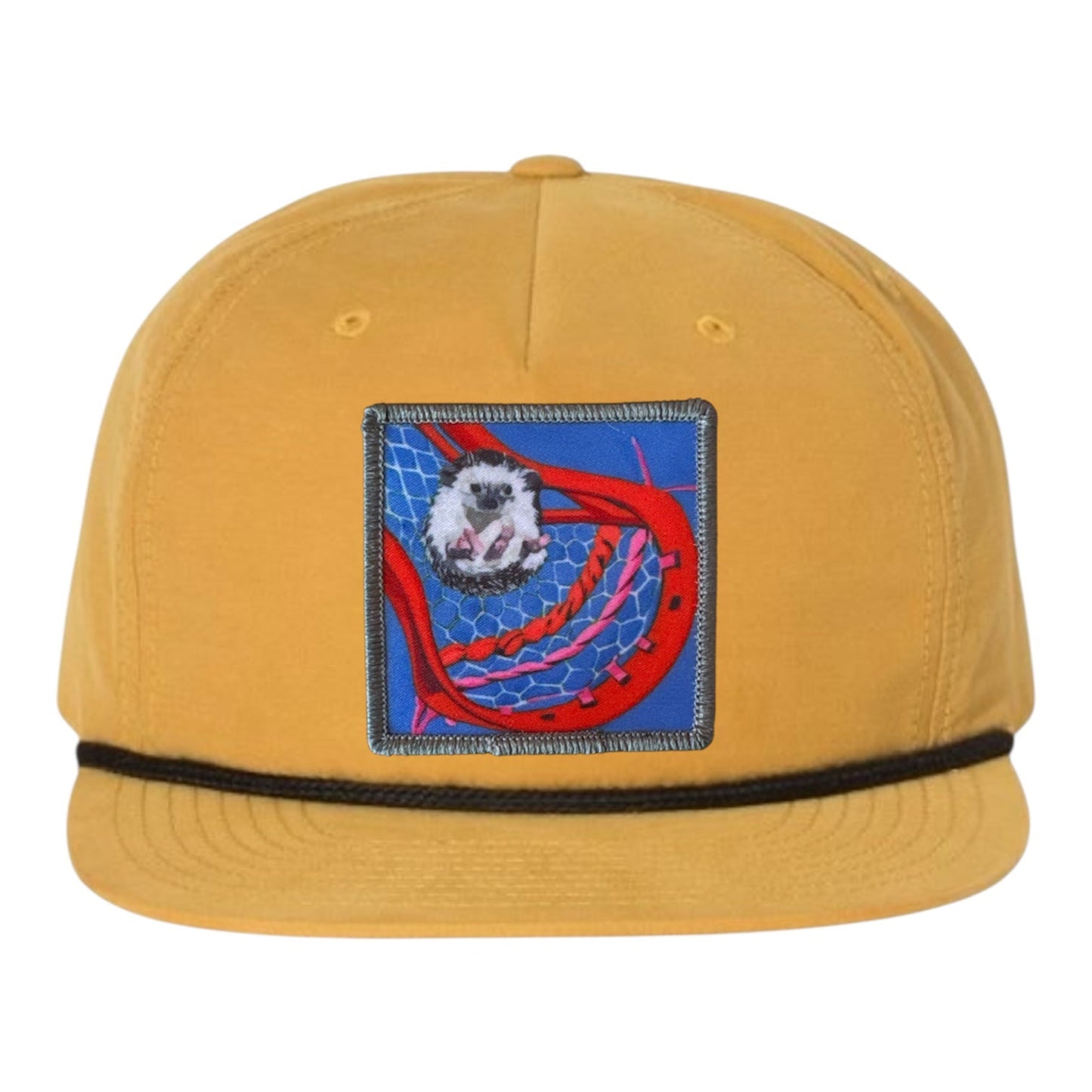 Biscuit/Black Rope Cap