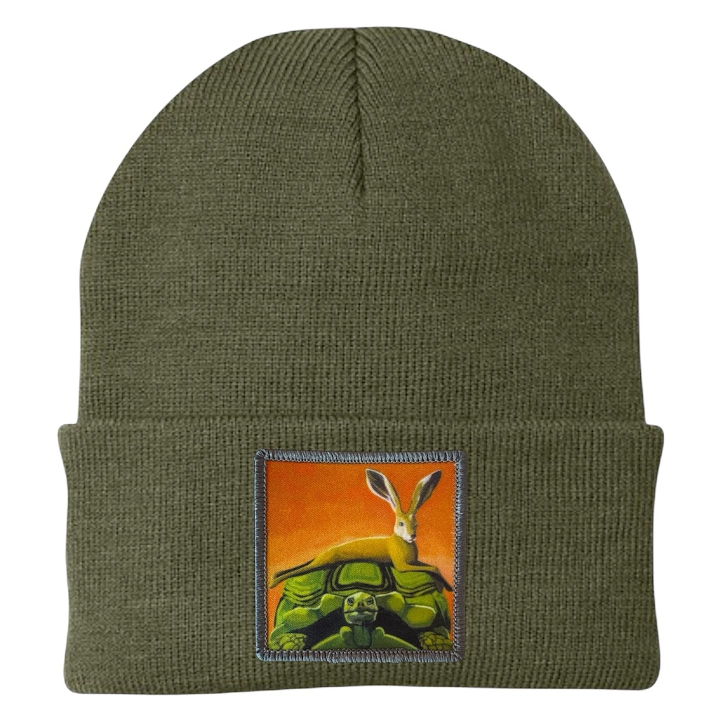 The Tortoise By a Hare Beanie