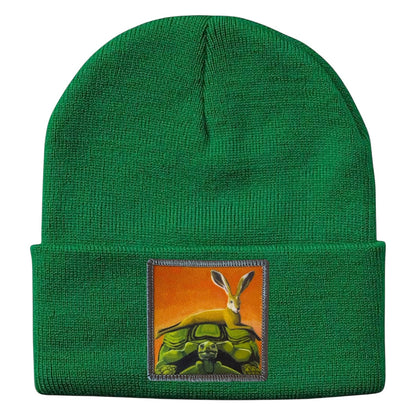 The Tortoise By a Hare Beanie