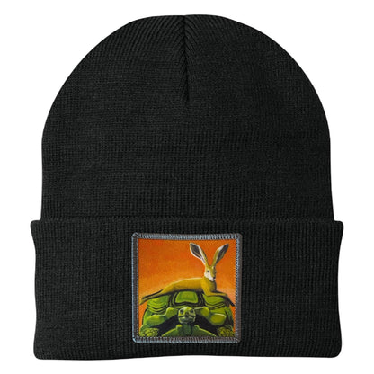 The Tortoise By a Hare Beanie