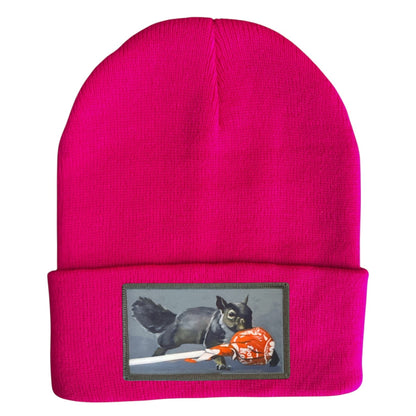 Secret Stash Squirrel Beanie