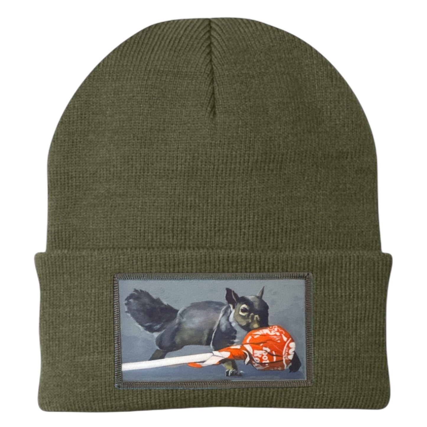 Secret Stash Squirrel Beanie