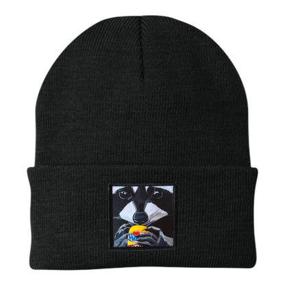 The Snack Kid Raccoon Beanie