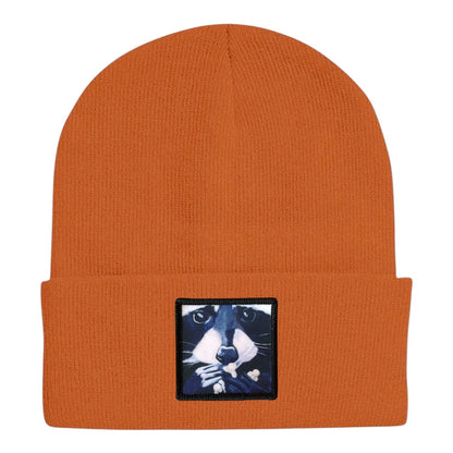Raccoon Pop Beanie