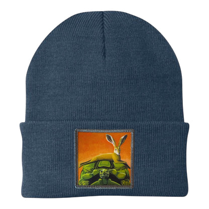 The Tortoise By a Hare Beanie