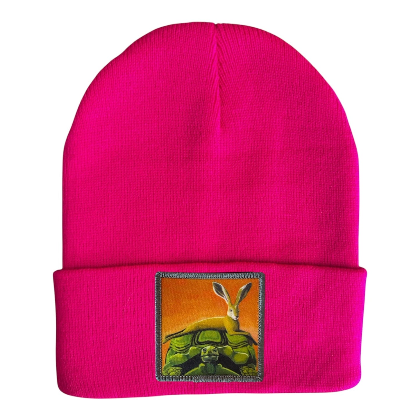 The Tortoise By a Hare Beanie