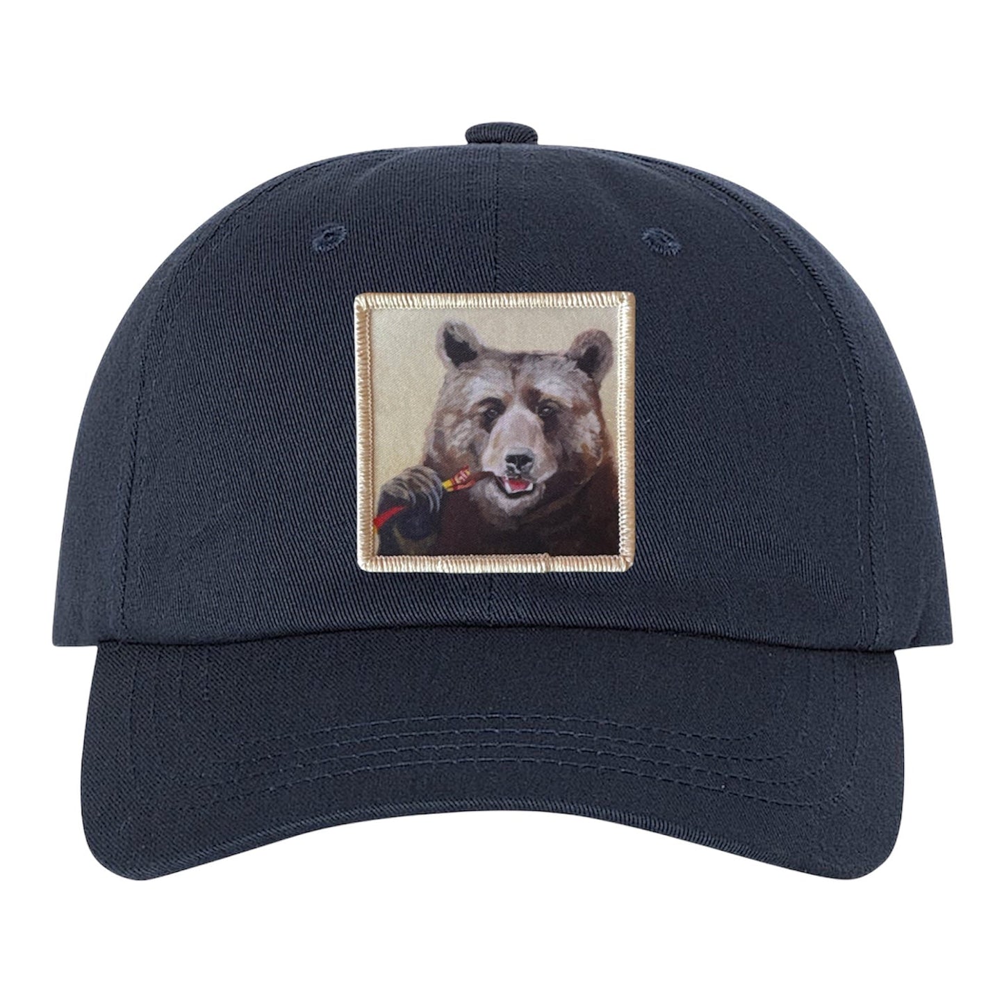 Eco-Washed Navy Dad Hat