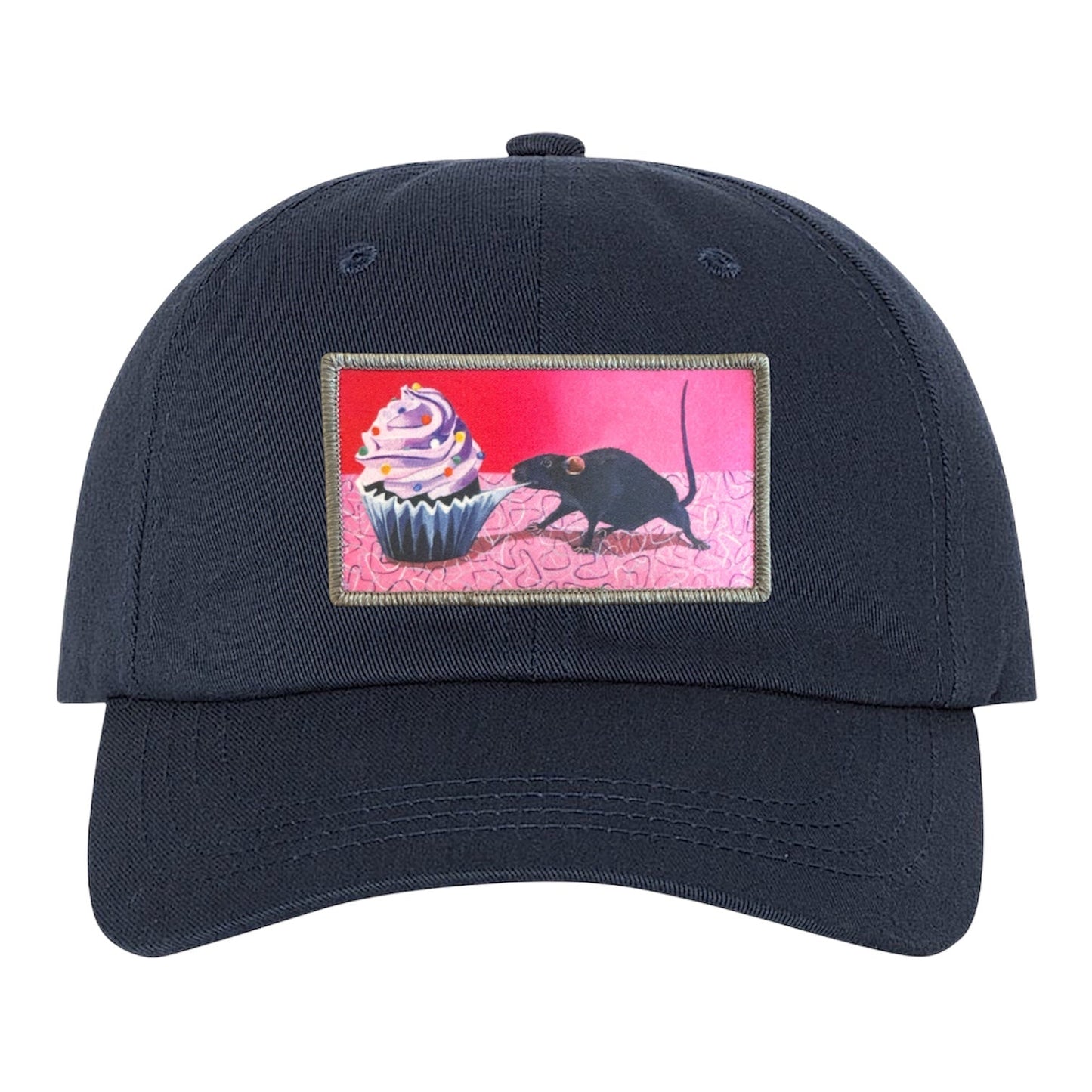 Eco-Washed Navy Dad Hat