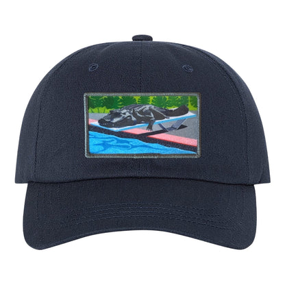 Eco-Washed Navy Dad Hat